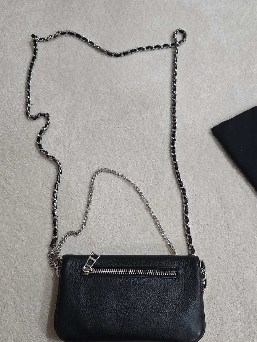 Zadig & Voltaire Black Rockstar NANO Crossbody - Picture 7 of 7